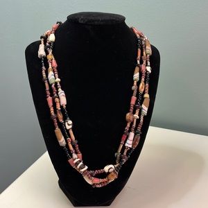 N19. Triple stranded necklace.